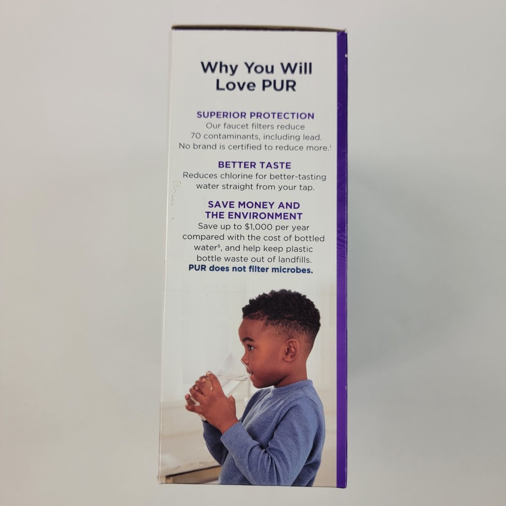 PUR Faucet Filtration System - Black Filter Mount - FM2000B Easy Attachment