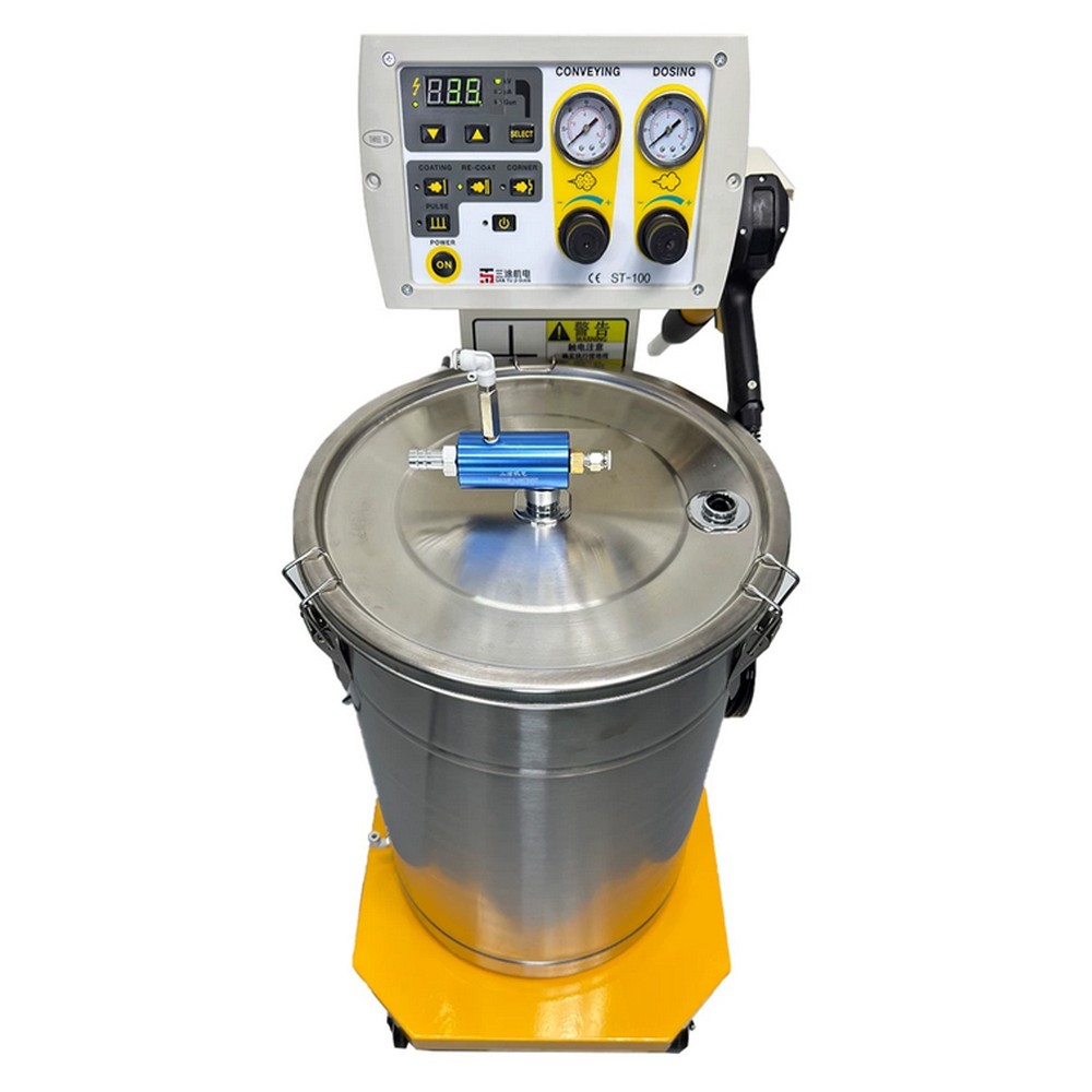 Electrostatic Powder Coating Machine Spray Spraying Gun Paint System 110V/220V