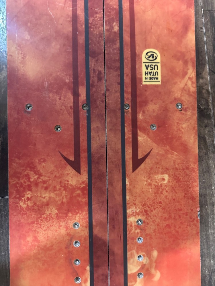 Voile Split Artisan Splitboard 162cm Orange red Snowboard