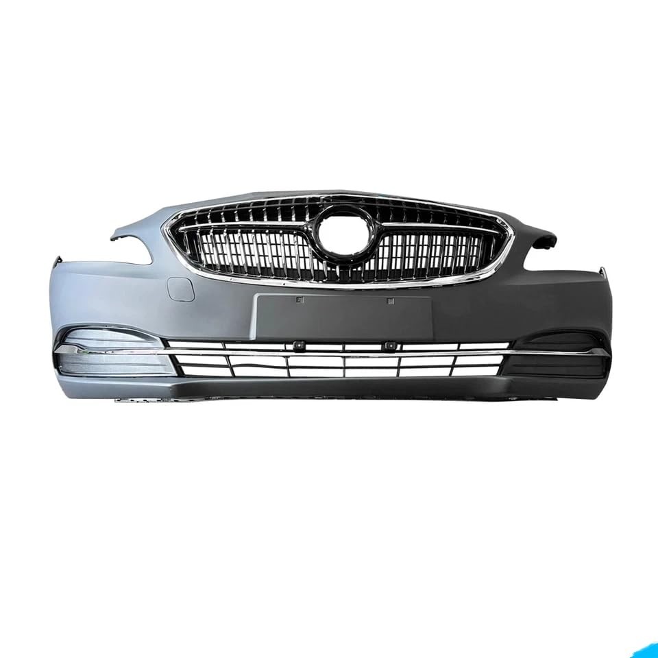 Complete Front Bumper Cover Grille Set for LaCrosse 2017-2020 Unpainted Plastic