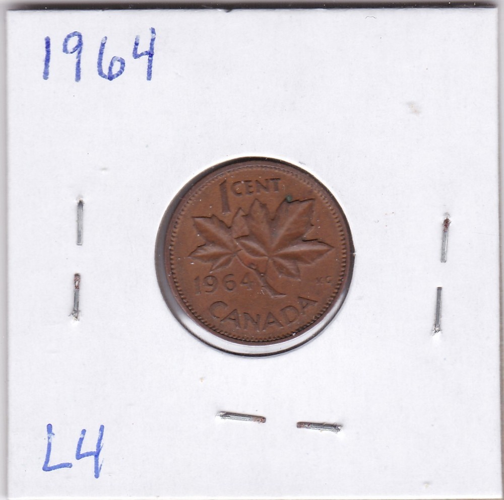1964 Canada Cent L4