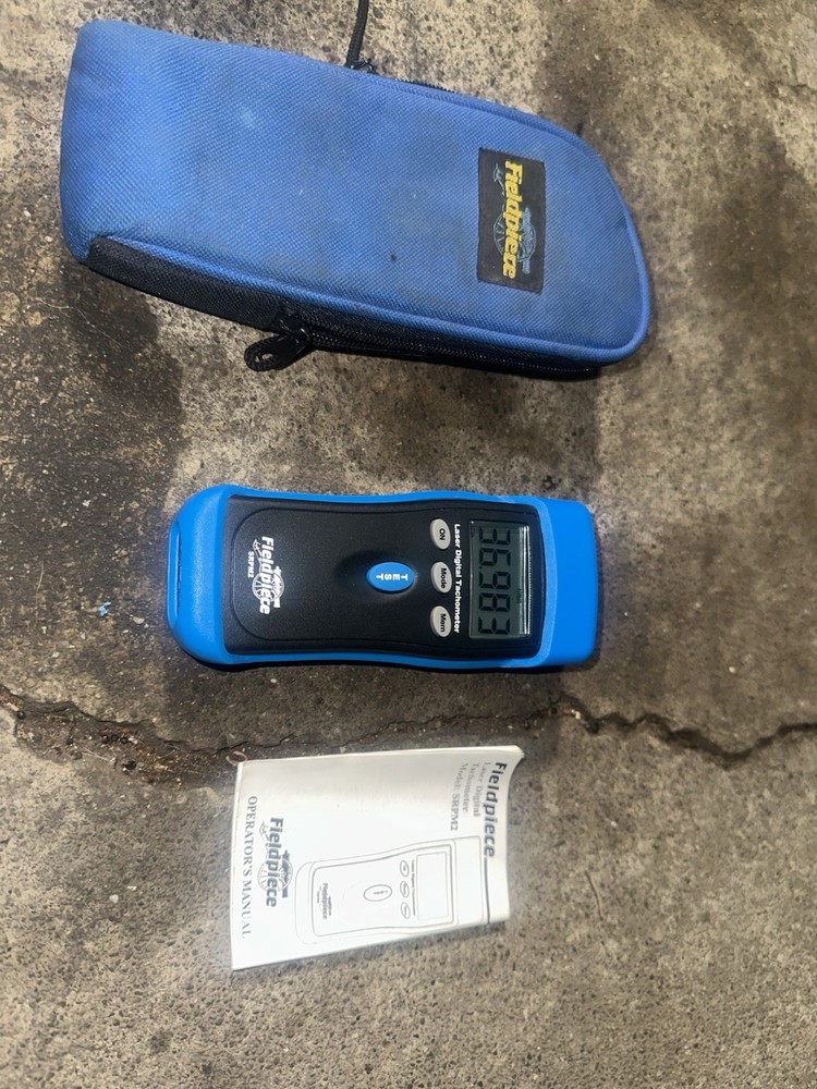fieldpiece srpm2 lacer digital tachometer