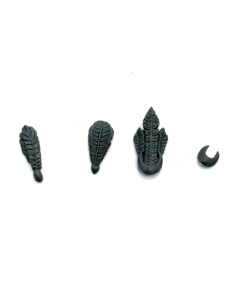 Warhammer High Elf Helm & Armor Bits x4