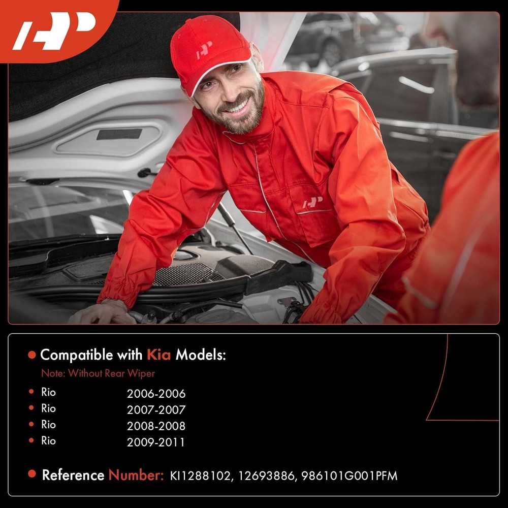A-Premium Windshield Washer Reservoir Compatible with Select Kia Models - Rio...
