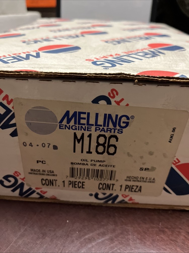 Engine Oil Pump-Stock Melling M186