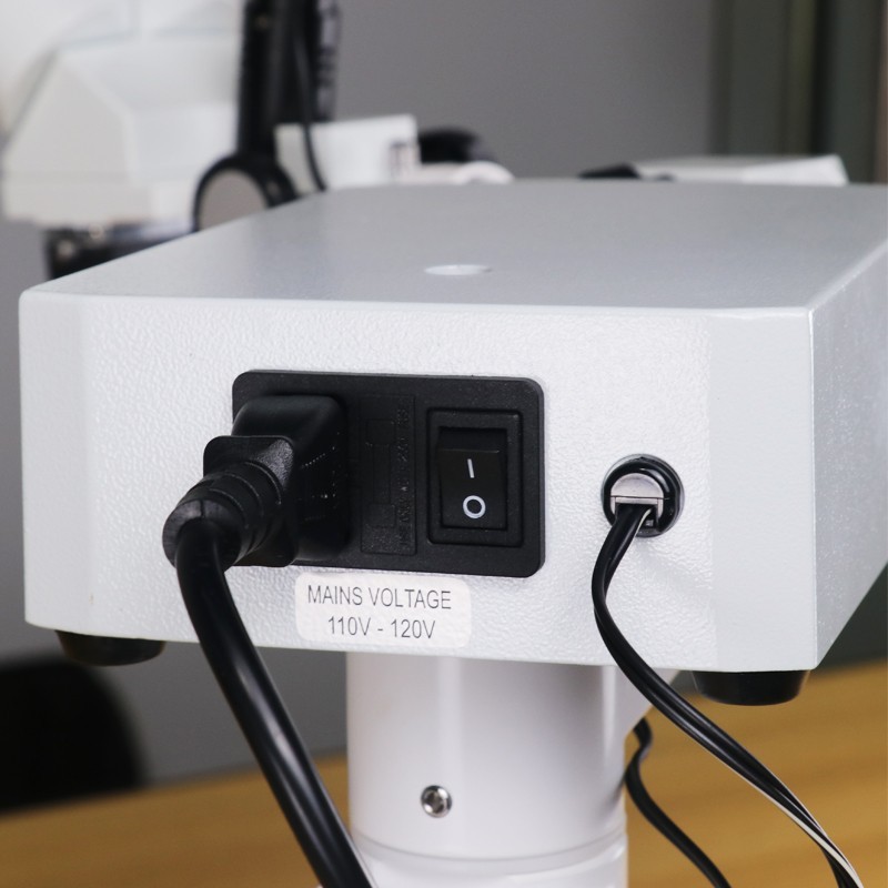 Dental Trolley Type Mobile Operation Microscope Root Canal Treatment Long Arm