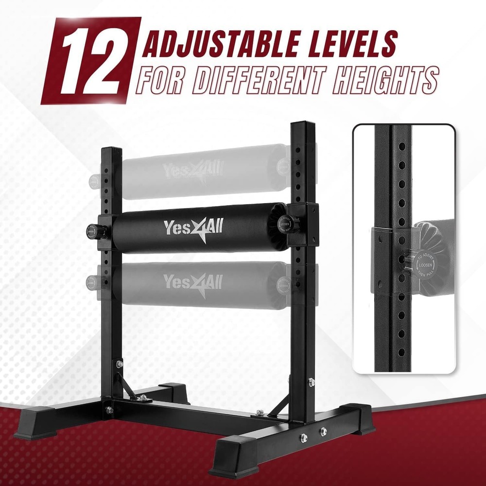 Bulgarian Split Squat Stand - Single Leg Squat Roller & Bodyweight Training