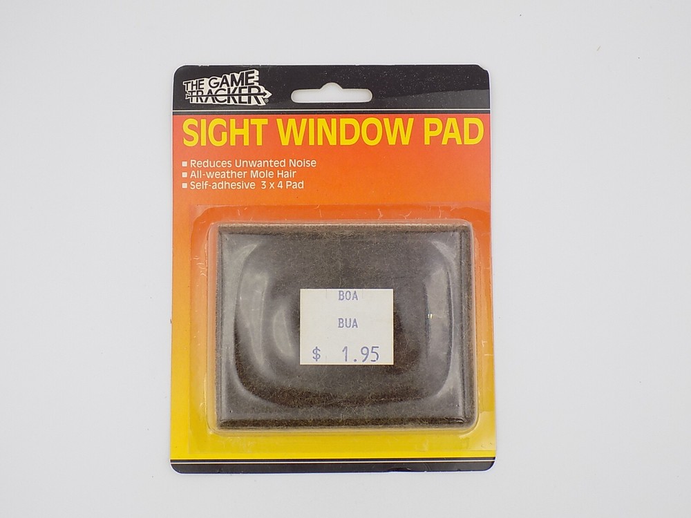NIB The Game Tracker Sight Window Silencing Pad