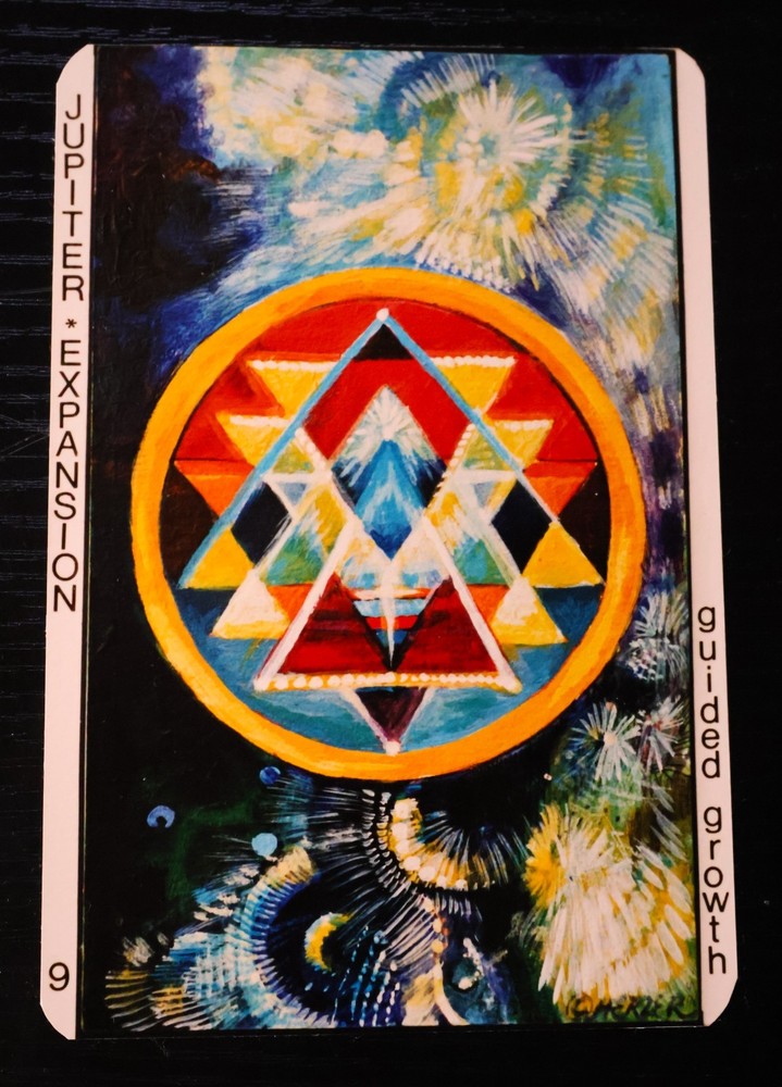 ASTROTARO #166 Carol Herzer Abrams • Hand‑Made Numbered Tarot • Rare OOP