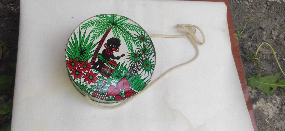 Soviet drum Musical instrument Soviet tin toy drum