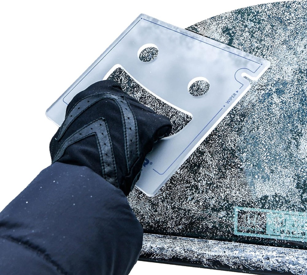FrostGuard Scrape Buddy Car Ice Scraper - Clear Frost