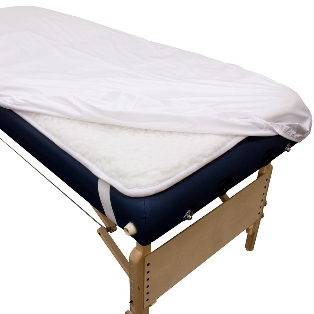 Massage Table Cover - Reusable Barrier with Wipe Clean Surface. Waterproof PU...