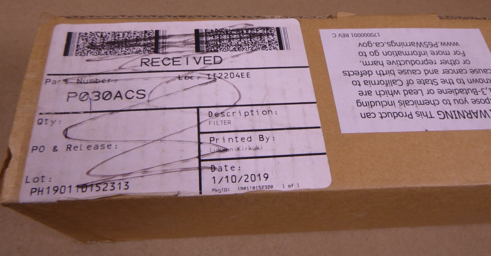 P030ACS Parker Domnick Hunter Filter - P030