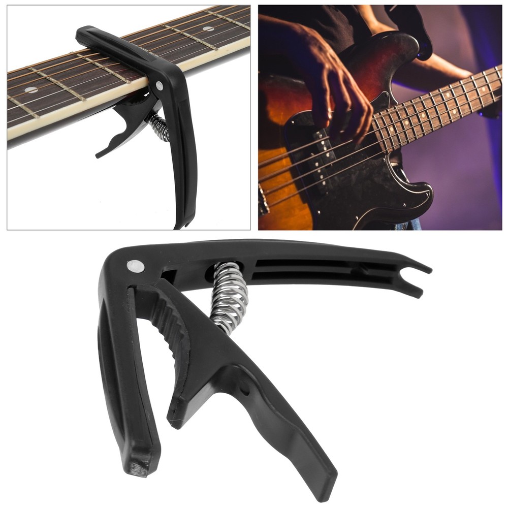 Guitar Capo Clamping ABS Shell Stringed Instrument Playing Tuning Accessories