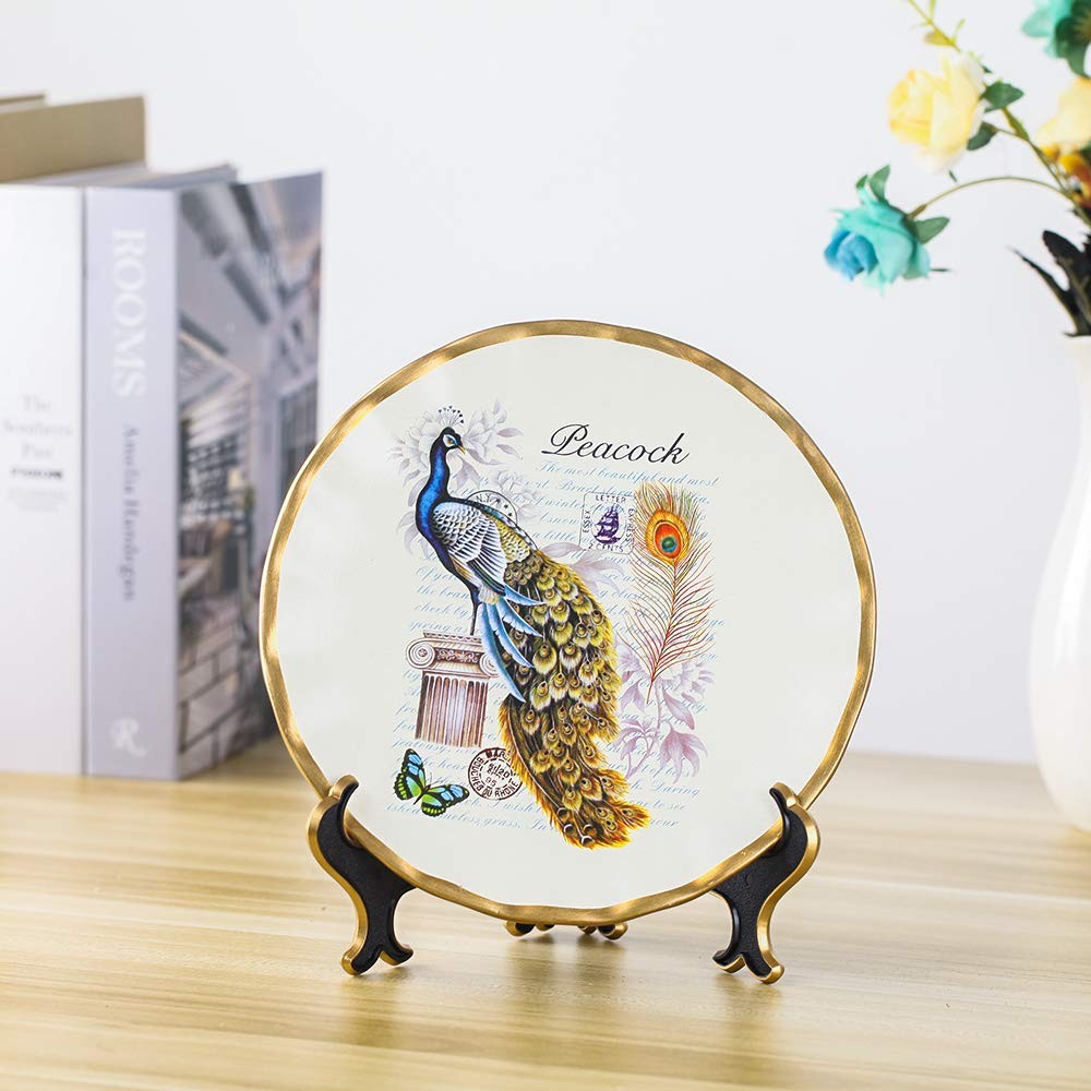 2 Pack Plate Display Stand 8in Adjustable Easel Holder