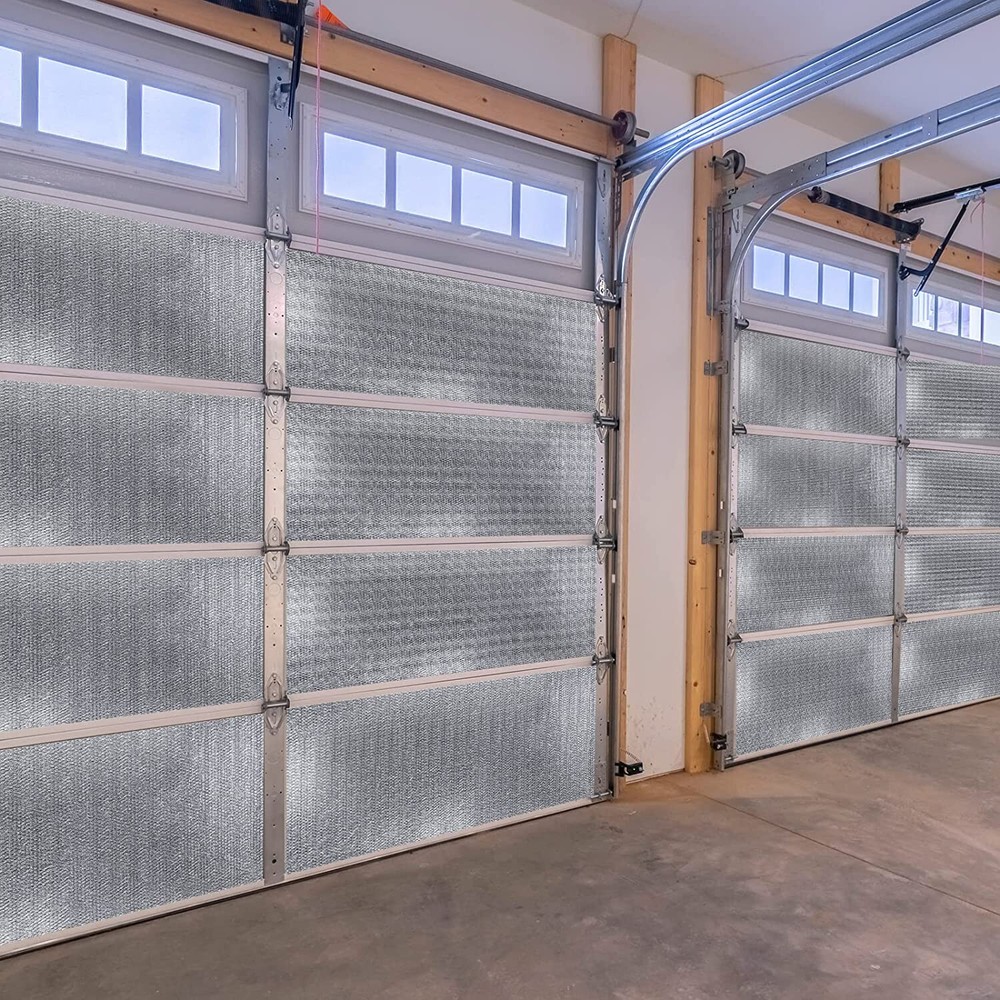Garage Door Insulation Kit 16 Pcs Double Bubble REFLECTIVE Panels 24x48" SHEETS