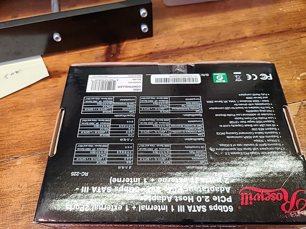 6gb Sata III Internal/external Pcie Host Adaptor