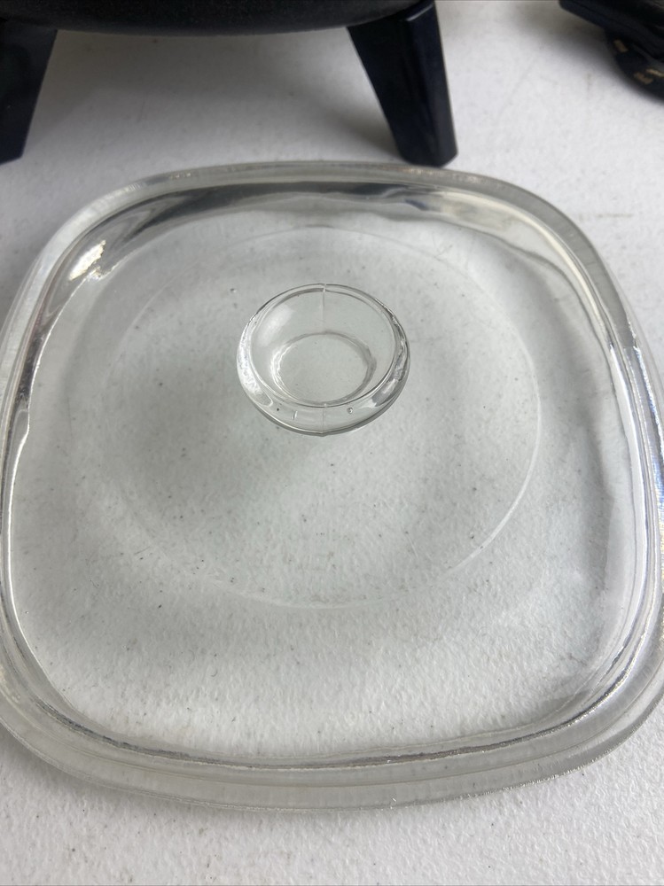 Toastmaster-Handi Pan Model 8G13 Glass Cover E214351 7” Tested