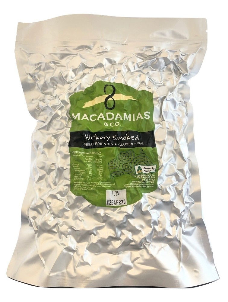 Hickory Smoked Macadamia Nuts