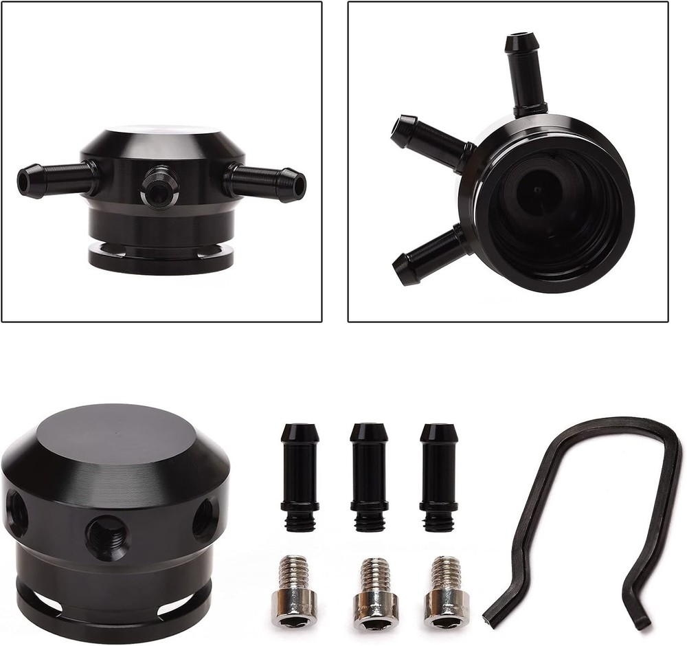 PCV Adapter FSI Torque Solution Billet with Boost Cap Kit Compatible with VW/...