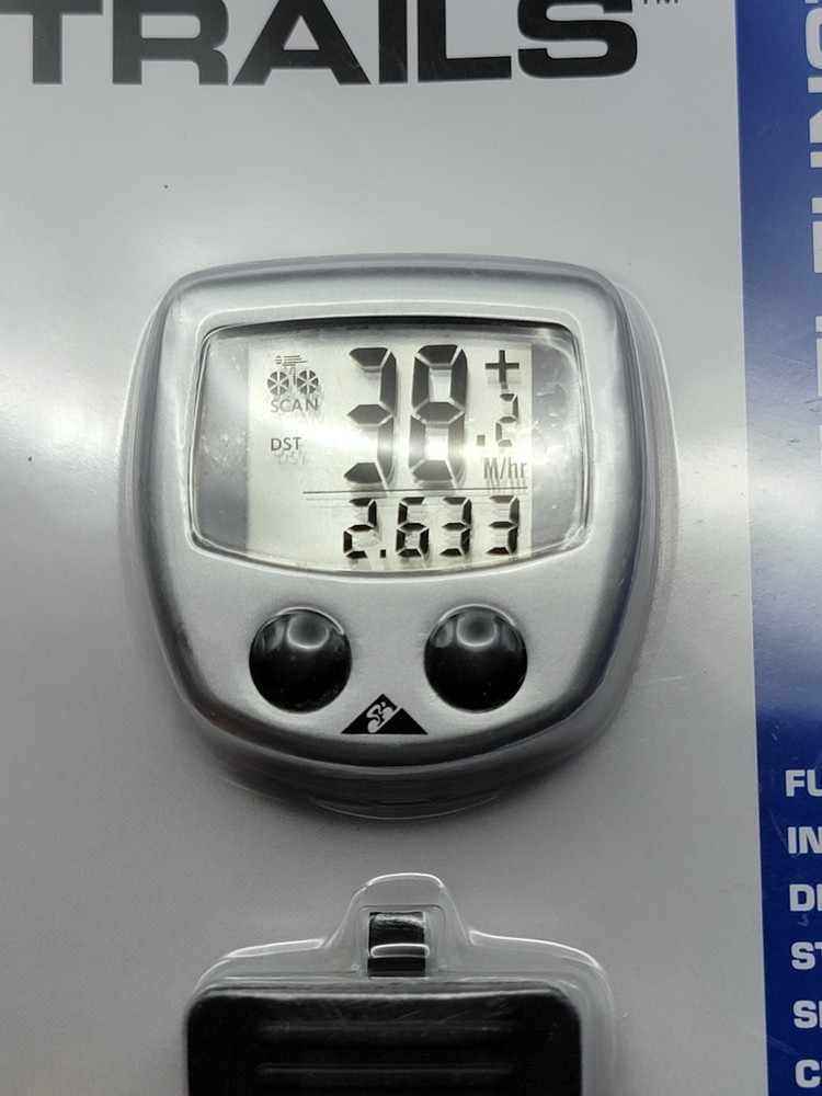 Back Trails Multi Function Bike Computer/Pedometer [Brand New]