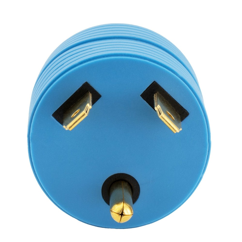 30 Amp RV Plug to 15 Amp Power Socket Adapter 15A Female to 30A Male