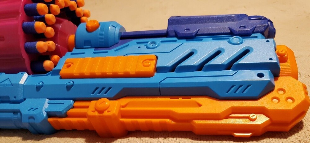 Adventure Force Super Drum Dart Blaster TESTED Working