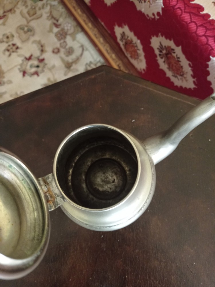 Antique silver teapot