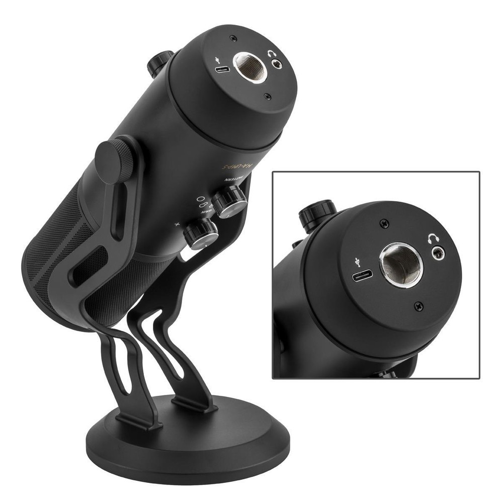 HA UMP-5 Professional USB Multi-Pattern Condenser Microphone #HA-UMP-5