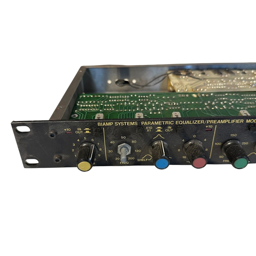 Biamp EQ 140 4-Band Parametric Equalizer Used Rack Equipment