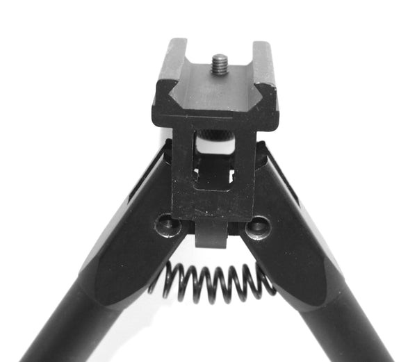 Tactical Support 6"inch Adjustable Rifle Clamp-on Bipod with Rail Mount Adapter
