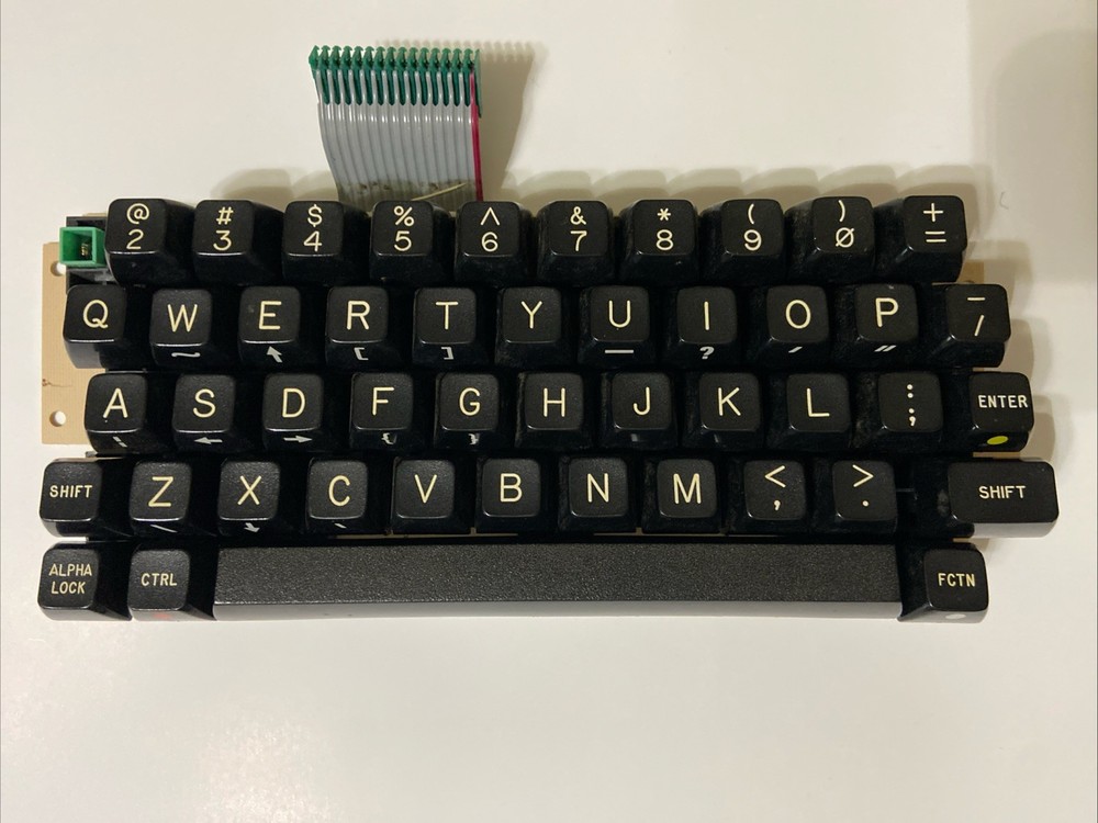 Texas Instruments TI 99/4a Black Keycaps