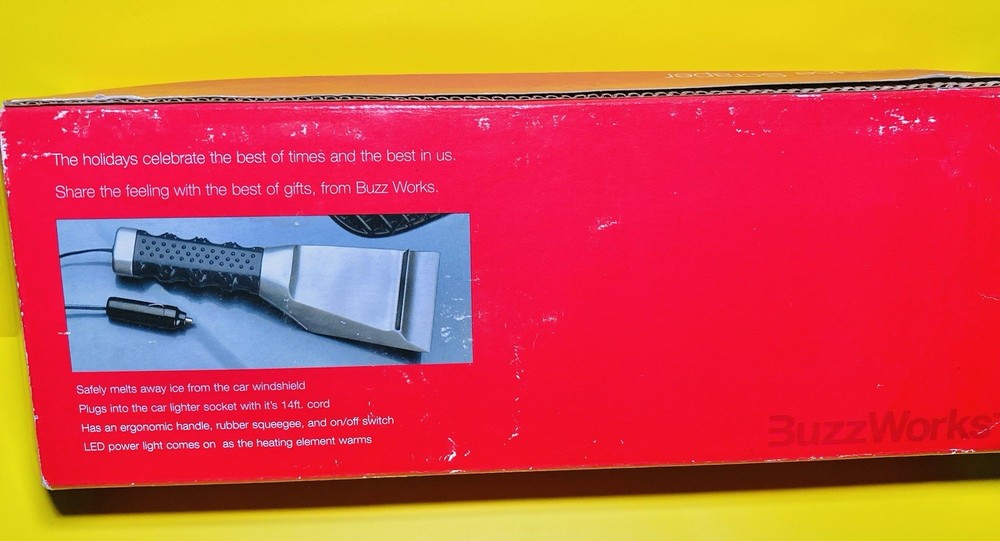 Buzz Works Electric Ice Scraper