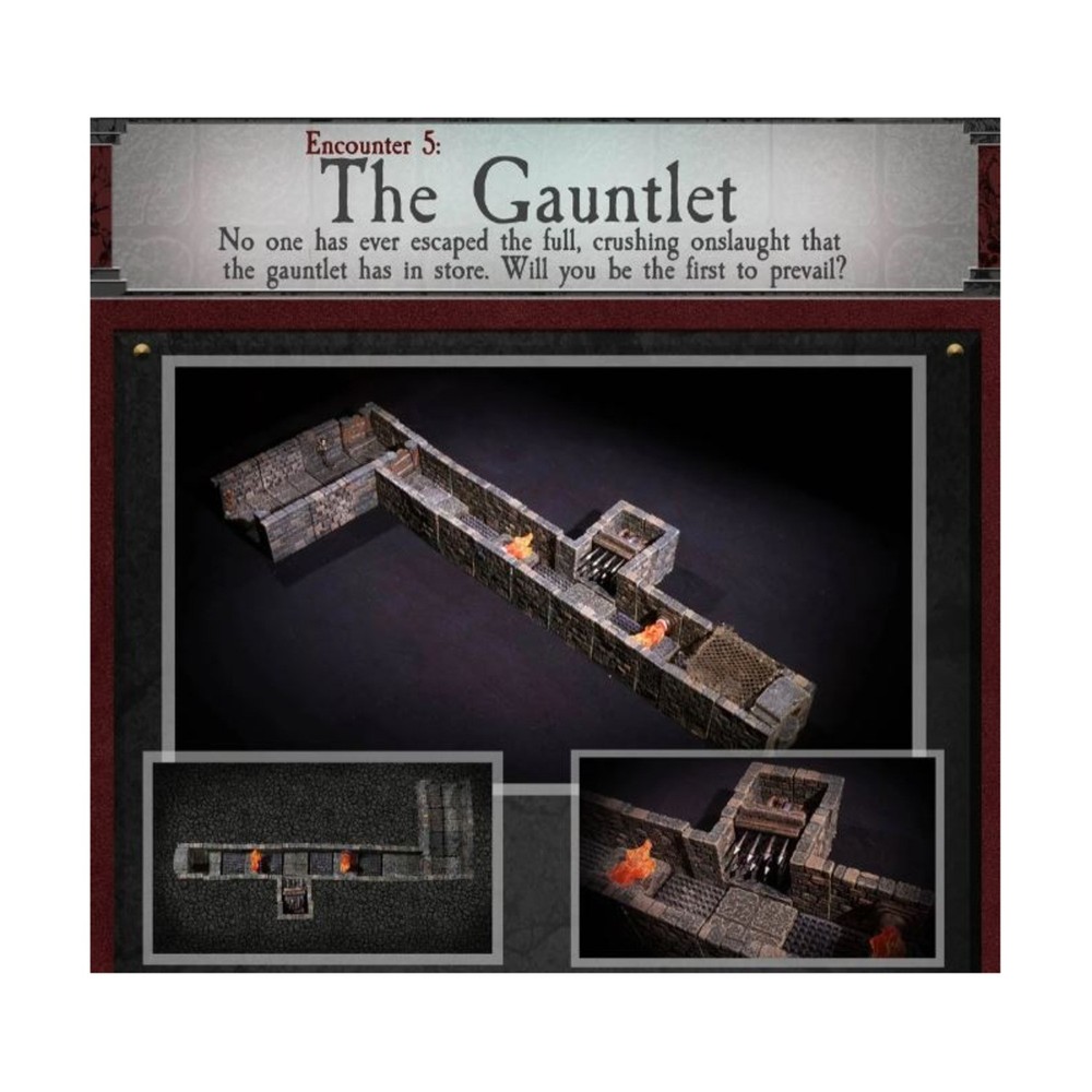 Dwarven Forge Dwarvenite Painted Gauntlet - Encounter 05 VG/Mint
