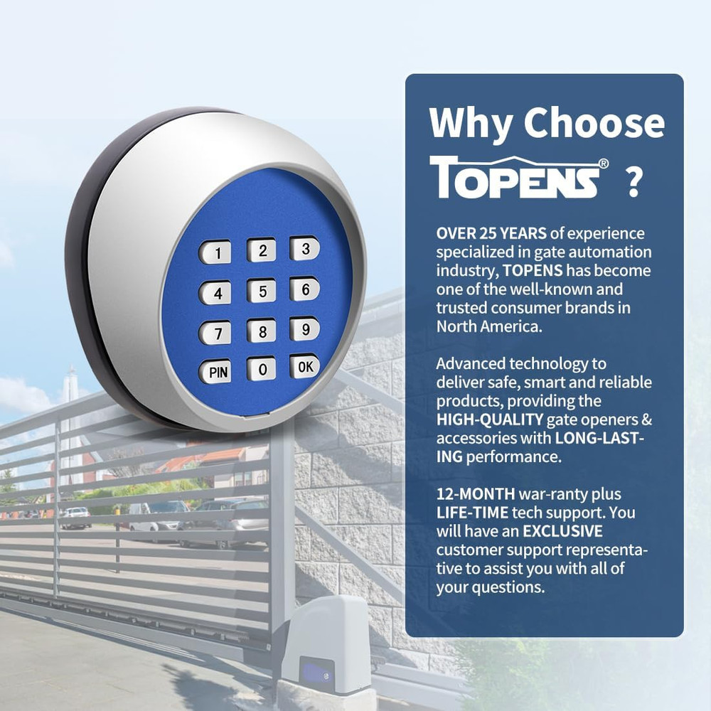 TKP3 Wireless Keypad Keyless Entry Keypad Digital Code Panel Security Control fo