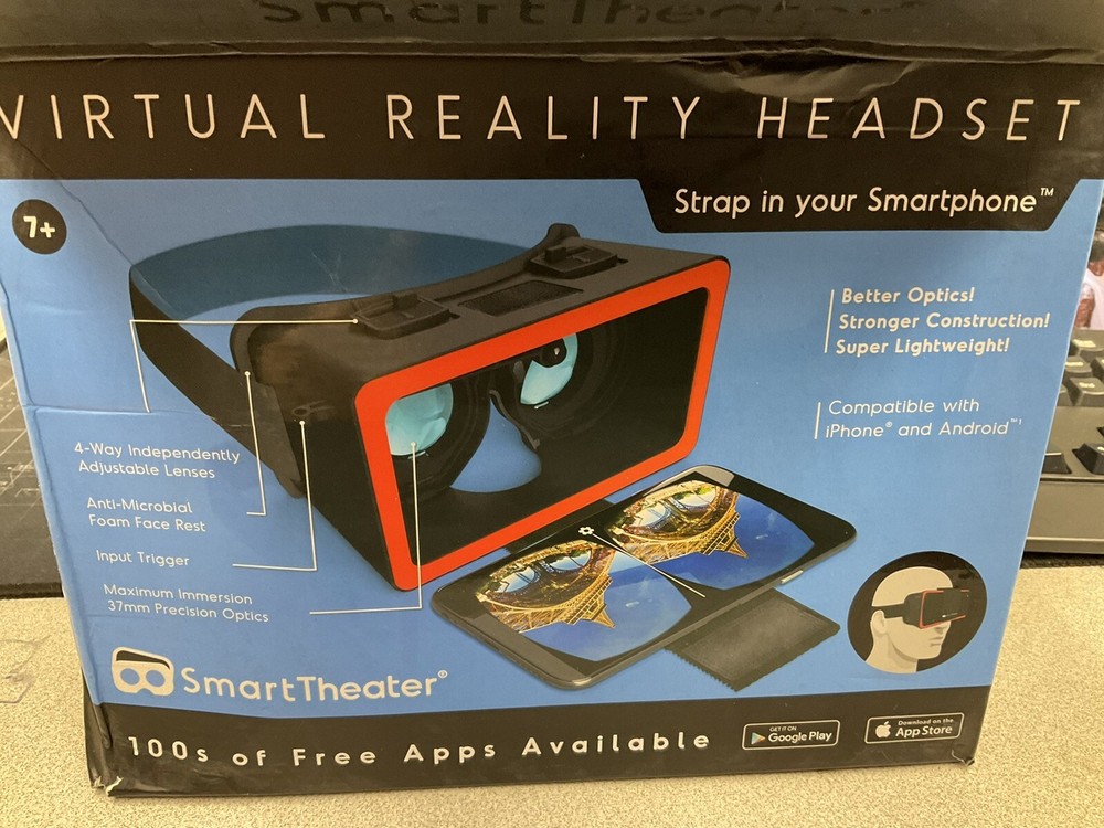 Smart Theater VR virtual Reality Headset for Android and iPhone