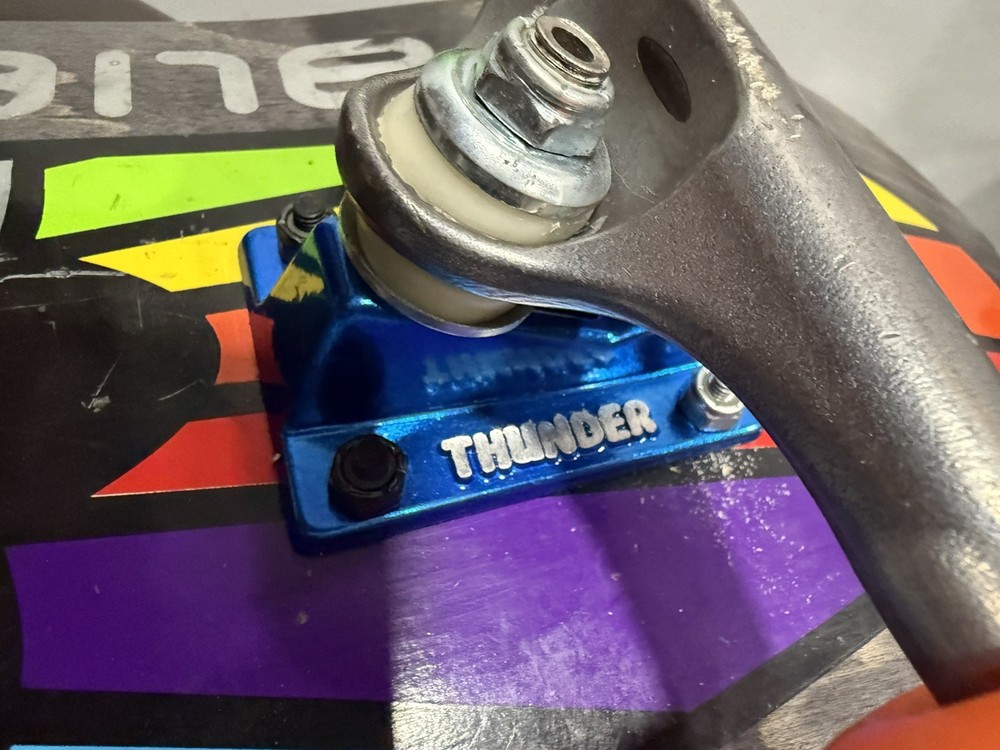 Alien Workshop Skateboard Complete Spit Fire Wheels Rainbow