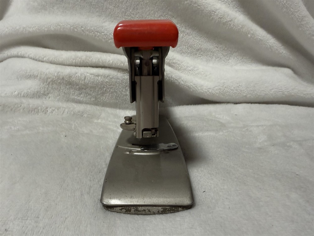 BATES STAPLER MODEL C WIRE FED MADE IN USA WITH PARTIAL ROLL WIRE