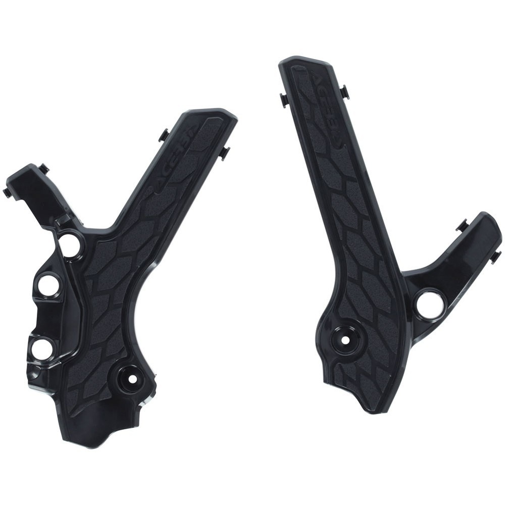 Acerbis X-Grip Frame Guards - Black/Black - Guards