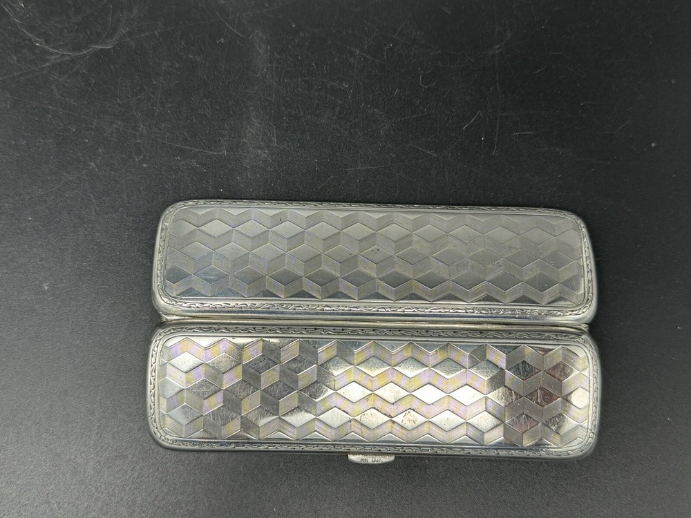 Vintage Germany 800 Silver Cigarette Case
