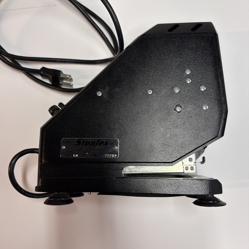 Staplex S-54 HLN Electric Stapler
