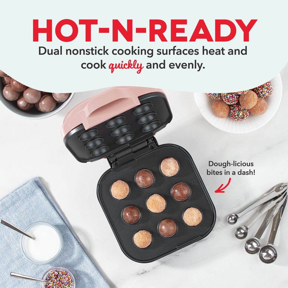 Donut Bite Maker 9 Donut Bites Rose