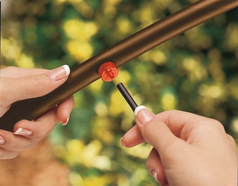 Self-Piercing Drip Irrigation Emitters: 2 GPH, 10-Pack for Easy Installation