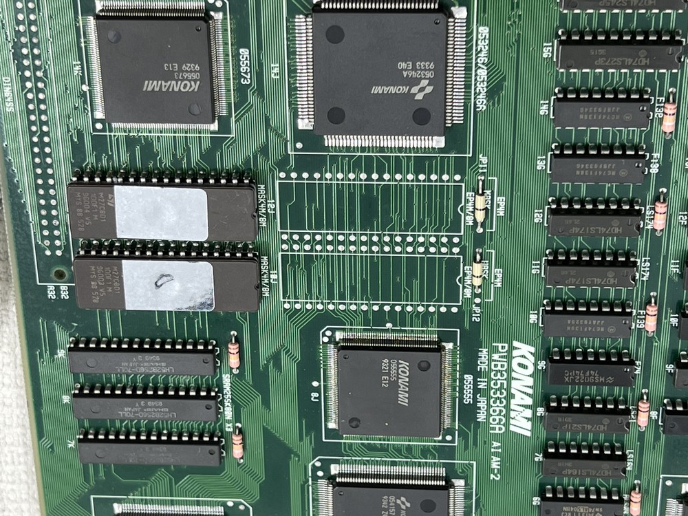 Mystic Warriors JAMMA ARCADE PCB KONAMI Conversion - no boot