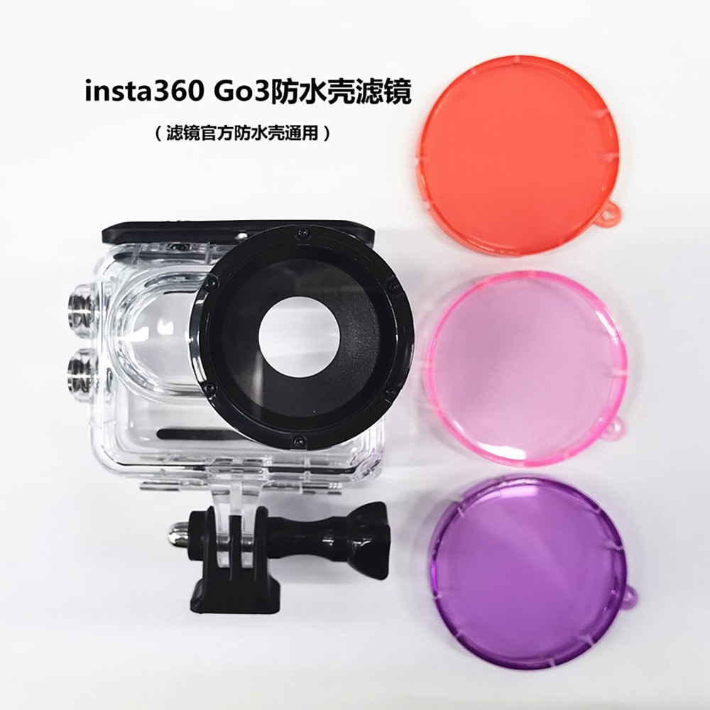 Filter UV Filter Protective Case Filter Waterproof Shell for Insta360 GO 3
