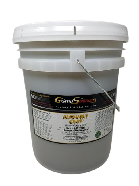 Graffiti Solutions - Elephant Snot Graffiti Remover - 5 Gallon Pail