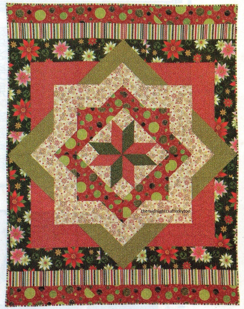 Home For The Holidays Quilt Pattern Pieced CA