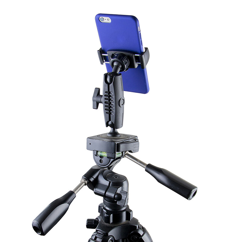Mobile Grip 5 Tripod Phone Mount for Apple iPhone, Samsung Galaxy, Google Pixel