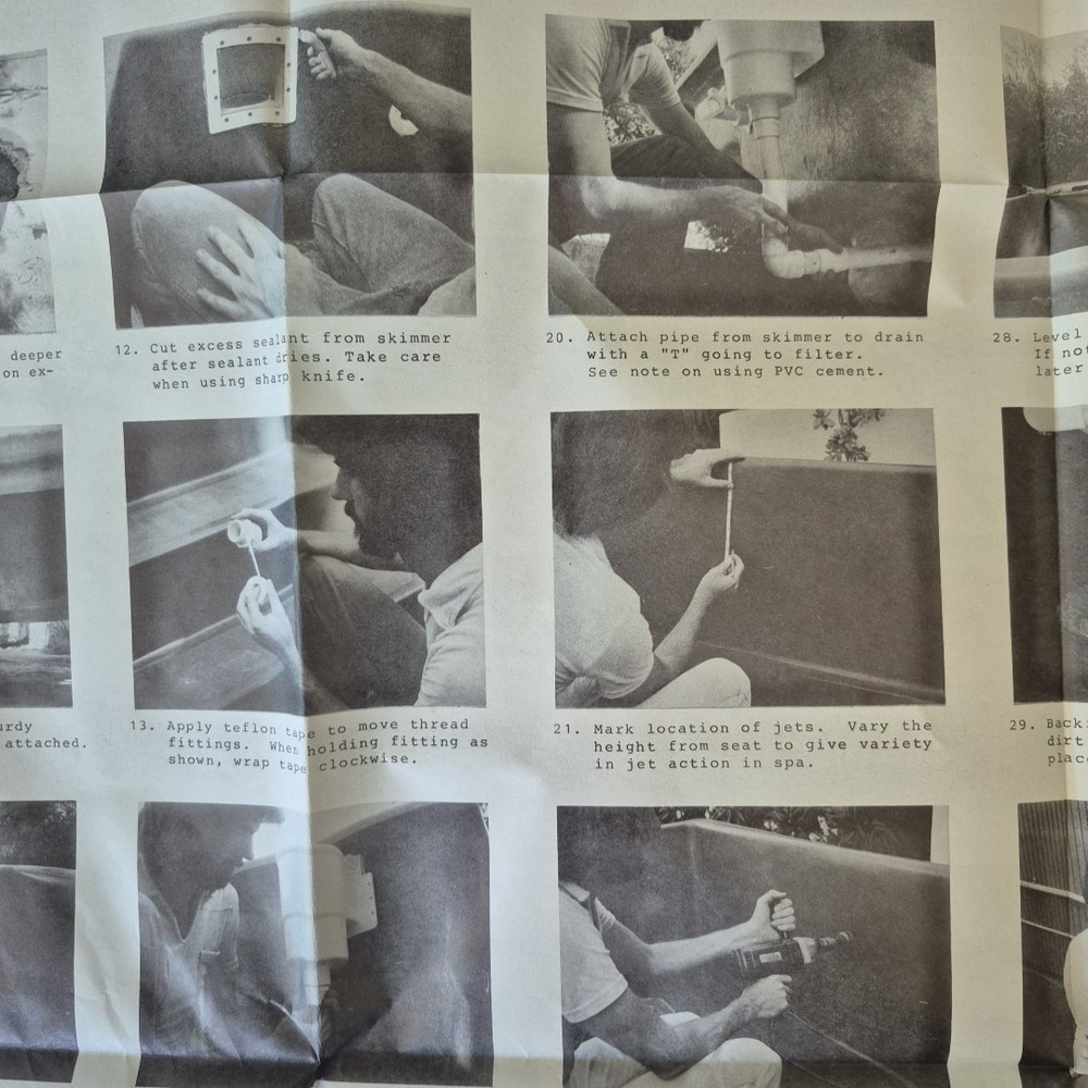How To Plumb And Deck A Spa Large Foldable Plans Instructions by Don Runyan