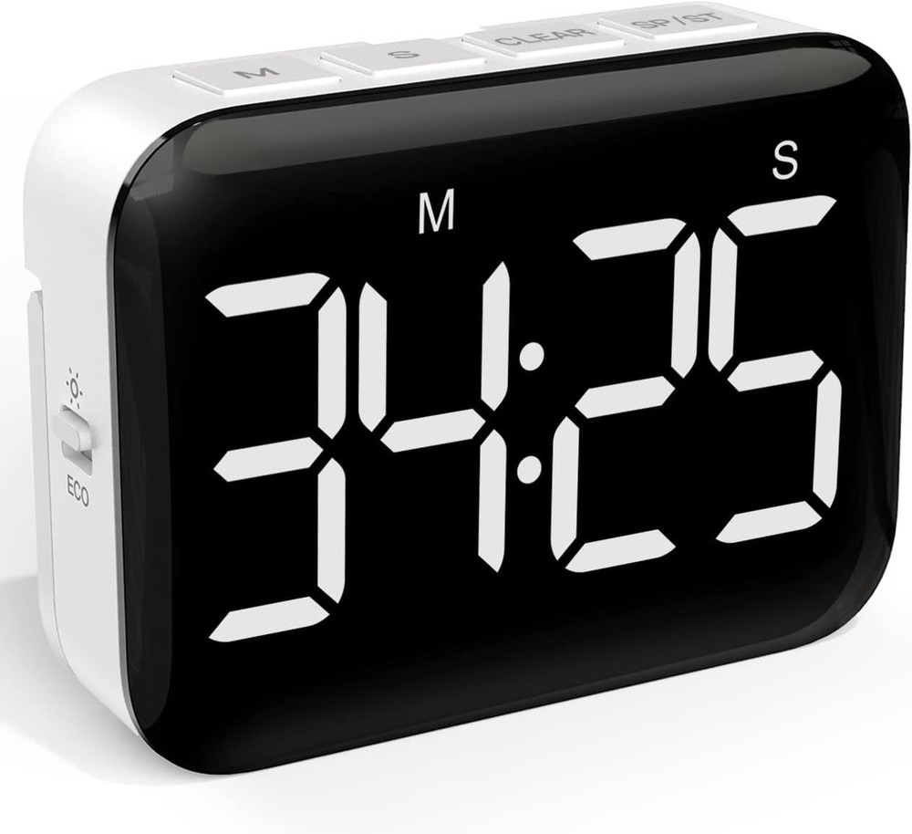 User-Friendly Countdown Timer with Adjustable Volume for Classrooms and Kitchens
